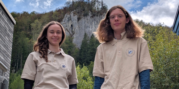 FÖJ 2026/27 Svea Hauswirth (BODEG) und Jonas Kamella